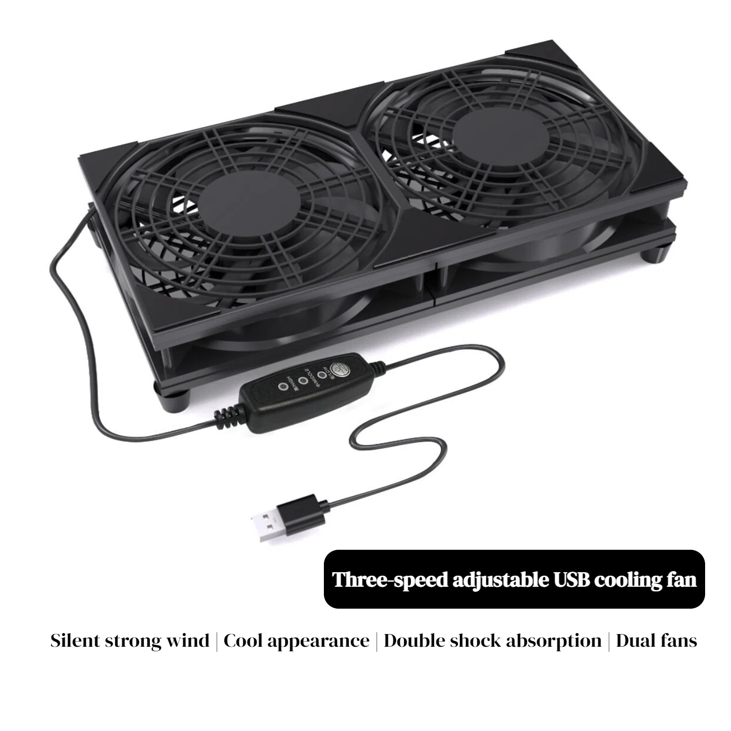 Gaming Accessories Rgb - Ventilador de Refrigeración USB Dual con