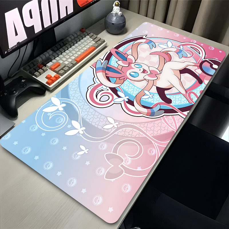 Gaming Accessories For Setup - Alfombrilla de ratón grande rosa, bonita,