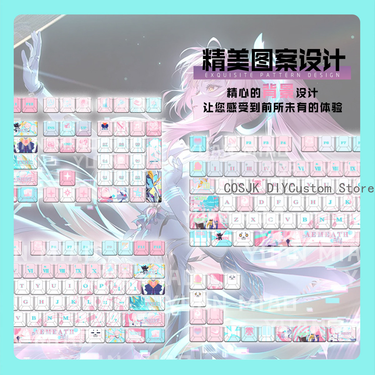Teclas de Teclado Mecánico par - Gaming Accessories reseña y precio