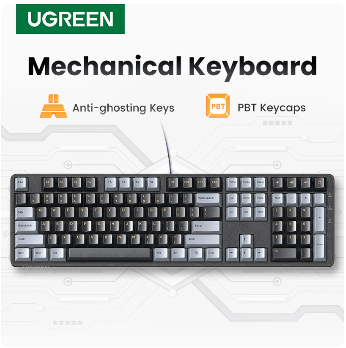 Teclado UGREEN Teclado mecánic - Gaming Accessories reseña y precio