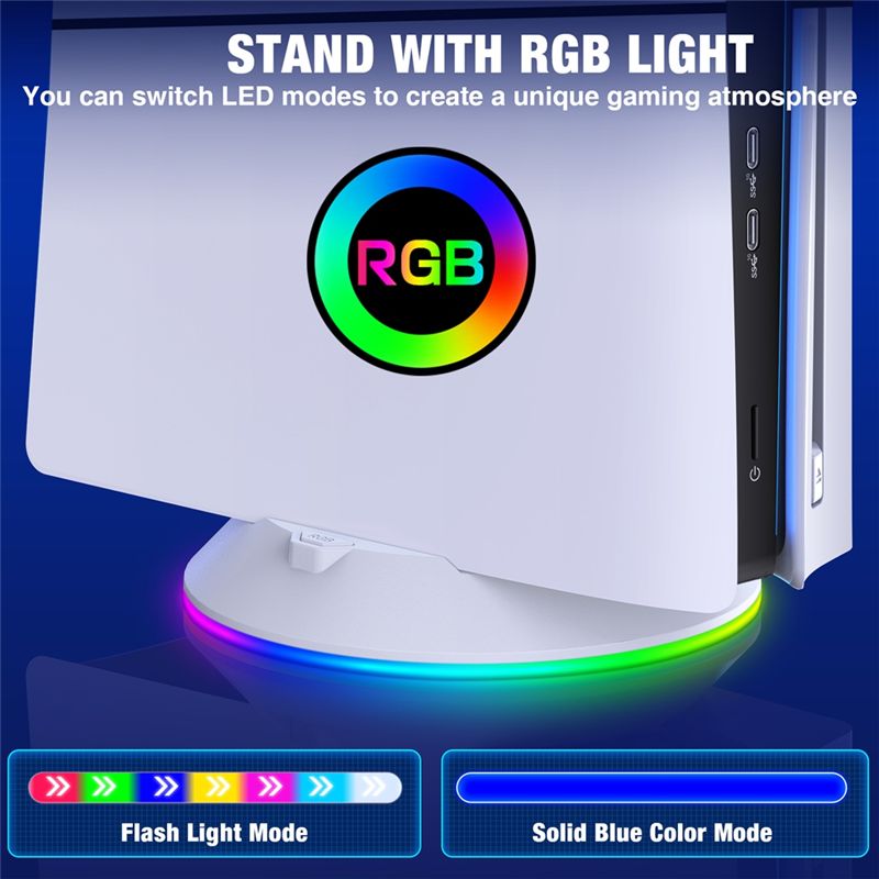 Soporte vertical AED7 con luz  - Gaming Accessories Rgb reseña y precio