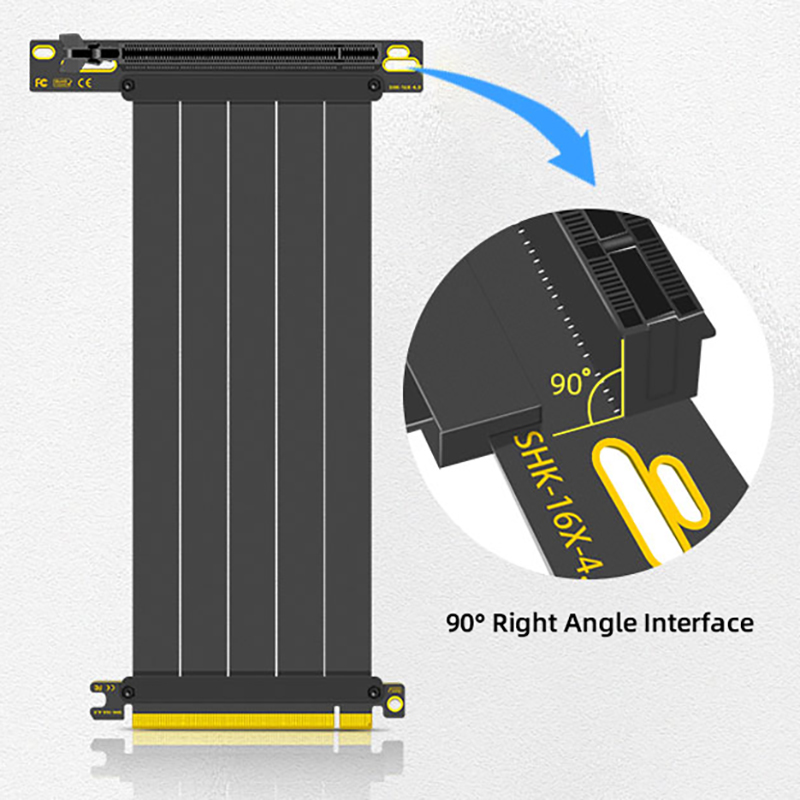 TEUCER PCI-E 4.0 X16 Cable ele - Vertical Gpu Bracket reseña y precio