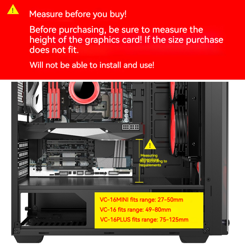 Soporte para tarjeta gráfica G - Vertical Gpu Bracket reseña y precio
