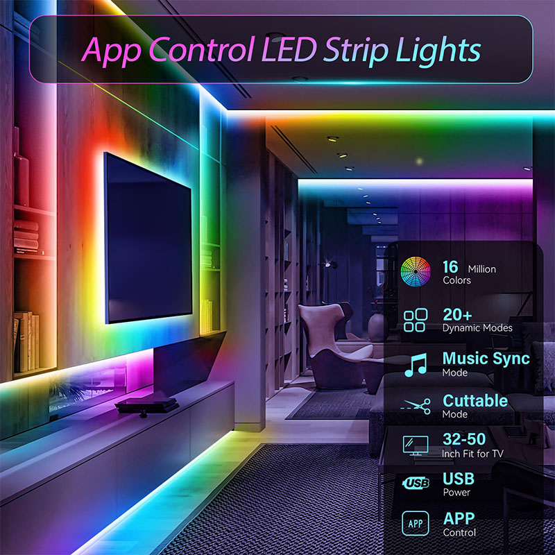 Tira de Luces LED RGB USB SMD3 - Gaming Accessories Rgb reseña y precio