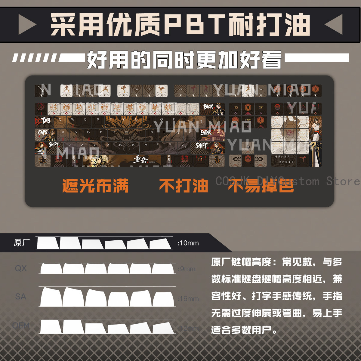 122 Teclas Anime Arknights Cho - Gaming Accessories In China reseña y precio